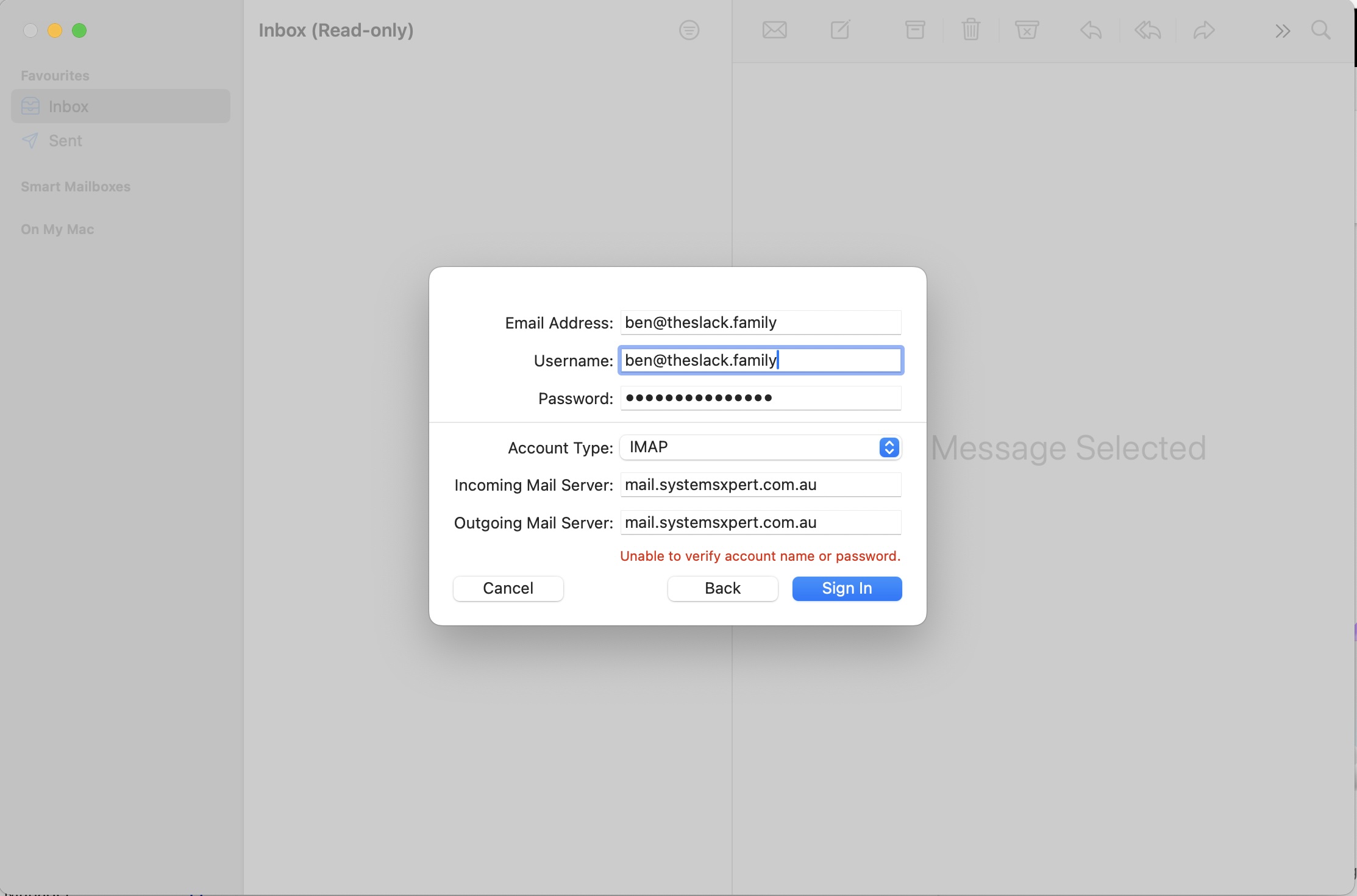 Step 2 Screenshot
